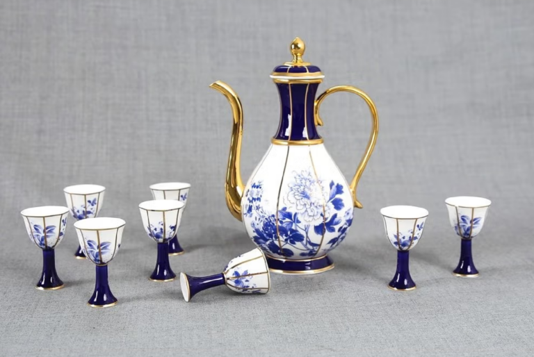 Vintage Palace Style Home Wine Set