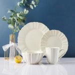 American Style Household White Ceramic Bowl & Dishware Set Wholesale