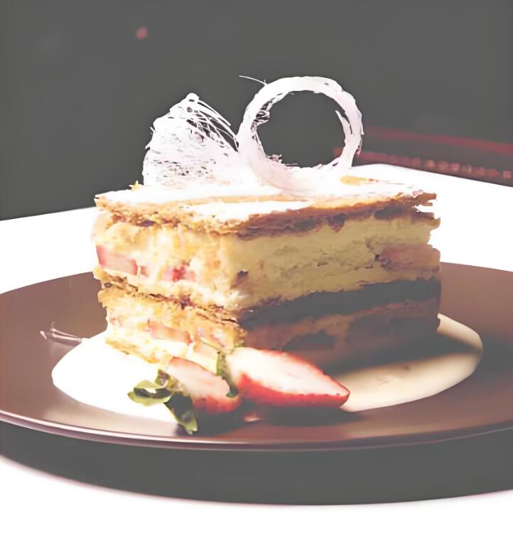 Strawberry Mille-Feuille Plating Techniques