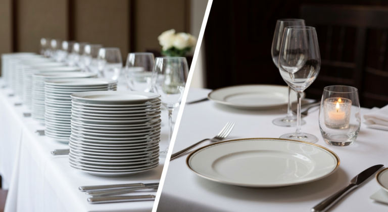 Banquet vs Fine Dining Tableware: How to Choose the Right Ceramic for Your Event